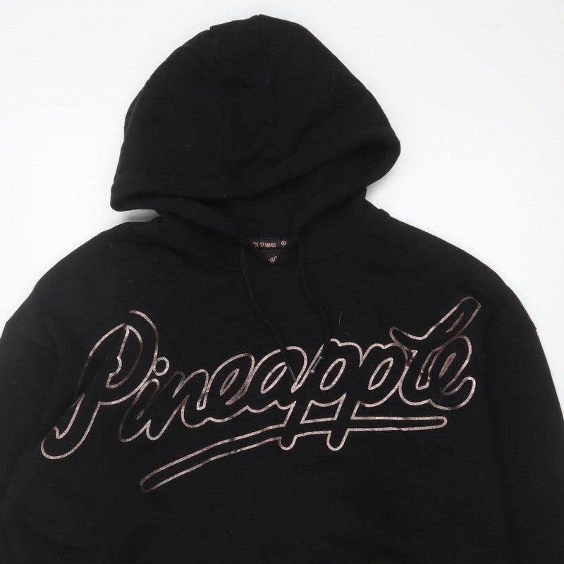 Primark Pineapple Dance Studios Women Black XS Pullover Hoodie