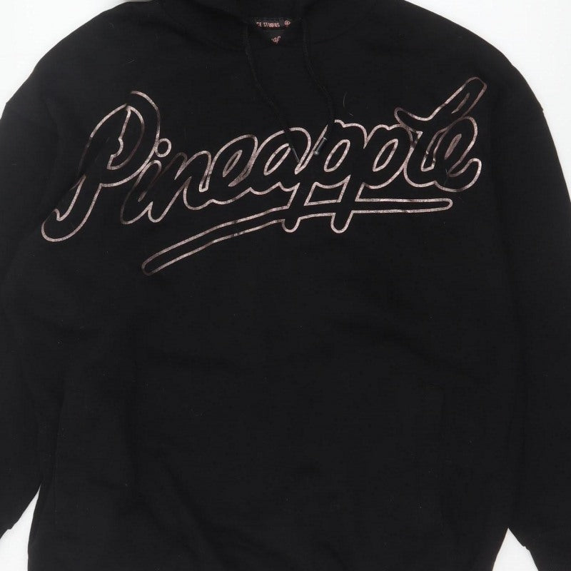 Primark Pineapple Dance Studios Women Black XS Pullover Hoodie