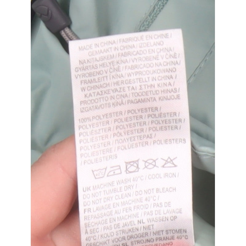 Gelert Women Green UK 14 Hooded Waterproof Stormlite Rain Jacket