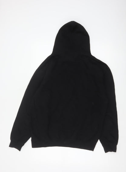 Marvel Men Black M Black Panther Wakanda Forever Pullover Hoodie
