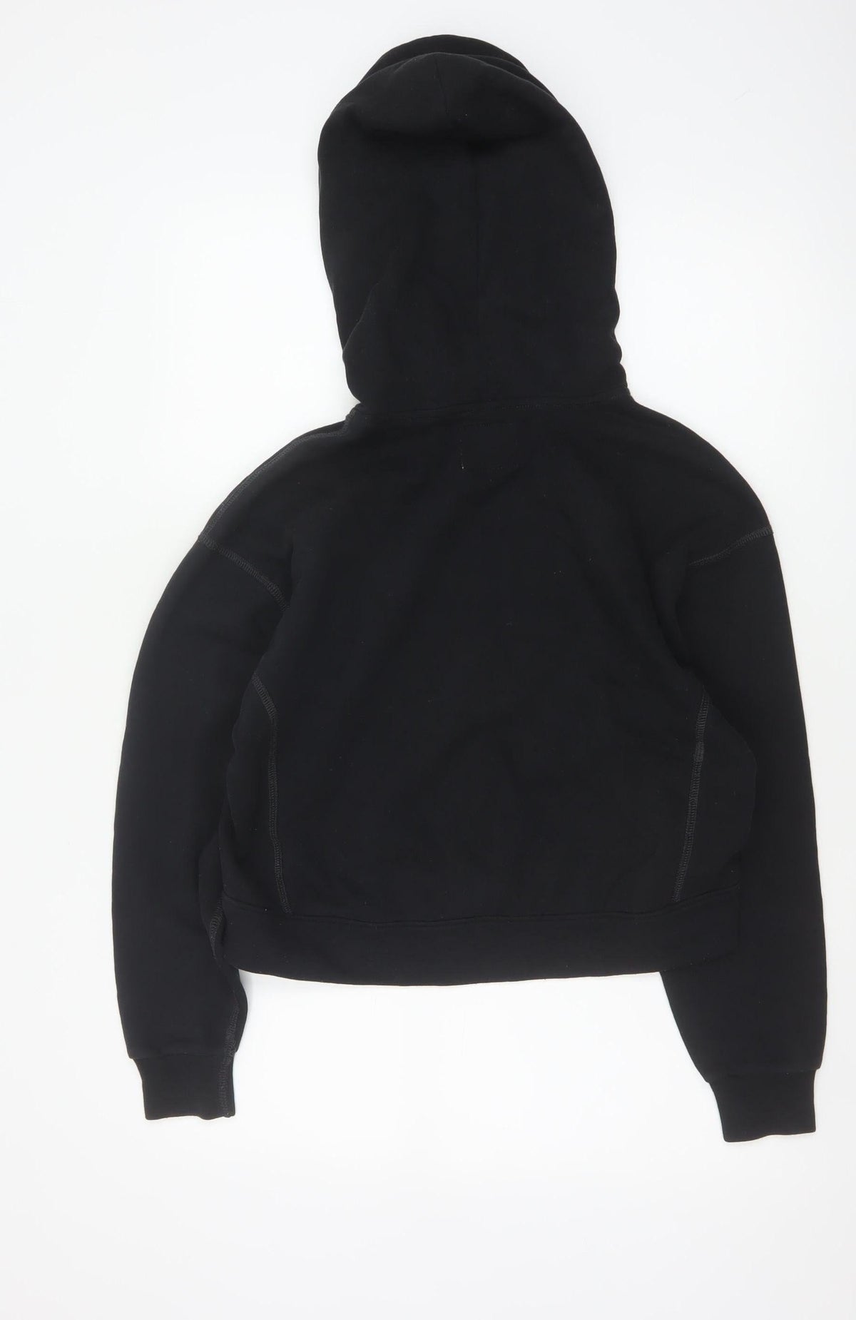 Abercrombie & Fitch Women’s Black S Logo Hooded Pullover Hoodie