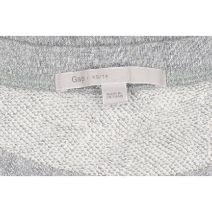 Gap Women Grey XS Basic Short Sleeve Cotton Jersey T-Shirt