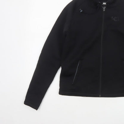Helly Hansen Boys Black 14 Years Full Zip Softshell Hooded Hoodie 164cm