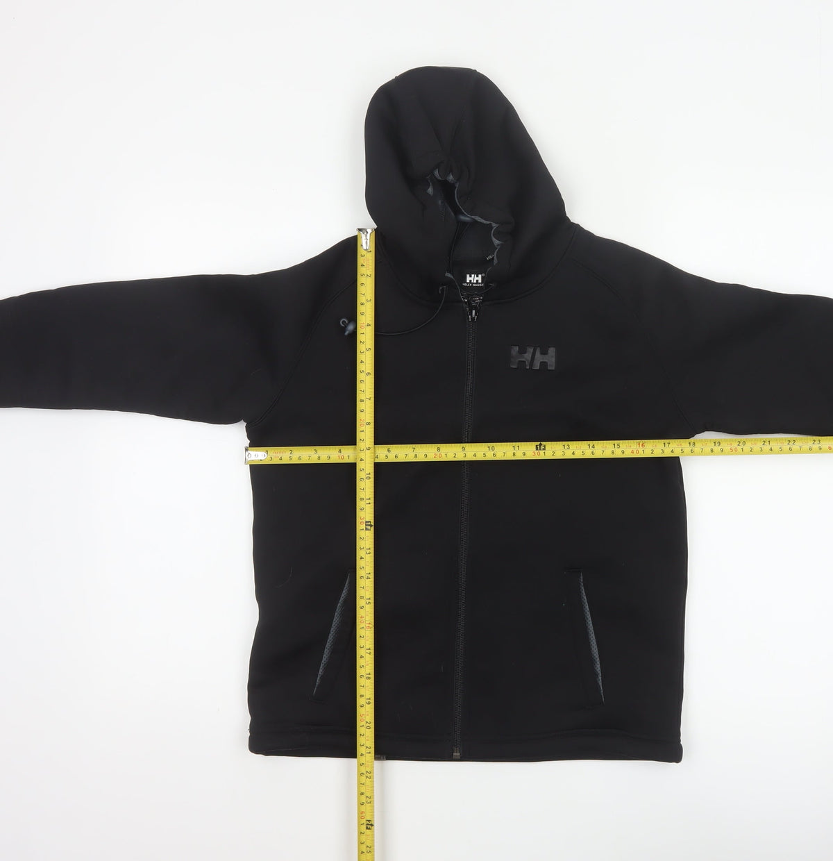 Helly Hansen Boys Black 14 Years Full Zip Softshell Hooded Hoodie 164cm