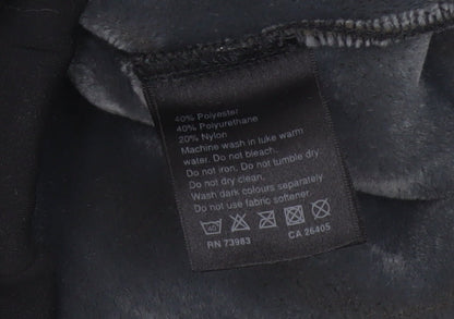 Helly Hansen Boys Black 14 Years Full Zip Softshell Hooded Hoodie 164cm