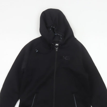 Helly Hansen Boys Black 14 Years Full Zip Softshell Hooded Hoodie 164cm