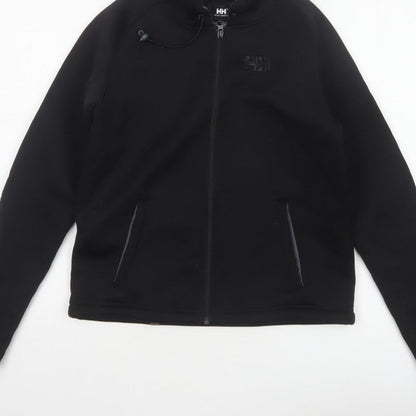 Helly Hansen Boys Black 14 Years Full Zip Softshell Hooded Hoodie 164cm
