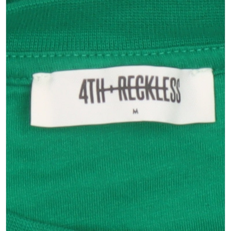 4th Reckless Men's Green M Paris Crew Neck Pullover Sweatshirt Logo