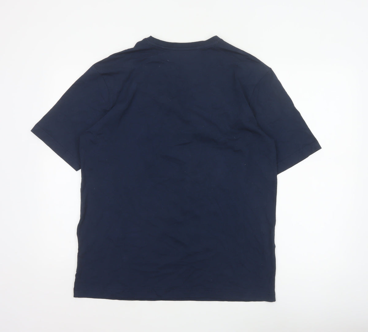 John Lewis Men's Navy S Festive Vibes Christmas Graphic T-Shirt