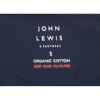 John Lewis Men's Navy S Festive Vibes Christmas Graphic T-Shirt