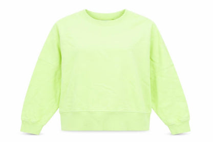 Next Women Yellow XS Pullover Crew Neck Cotton Sweatshirt