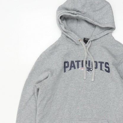 Nike Men’s Grey S New England Patriots NFL Pullover Hoodie