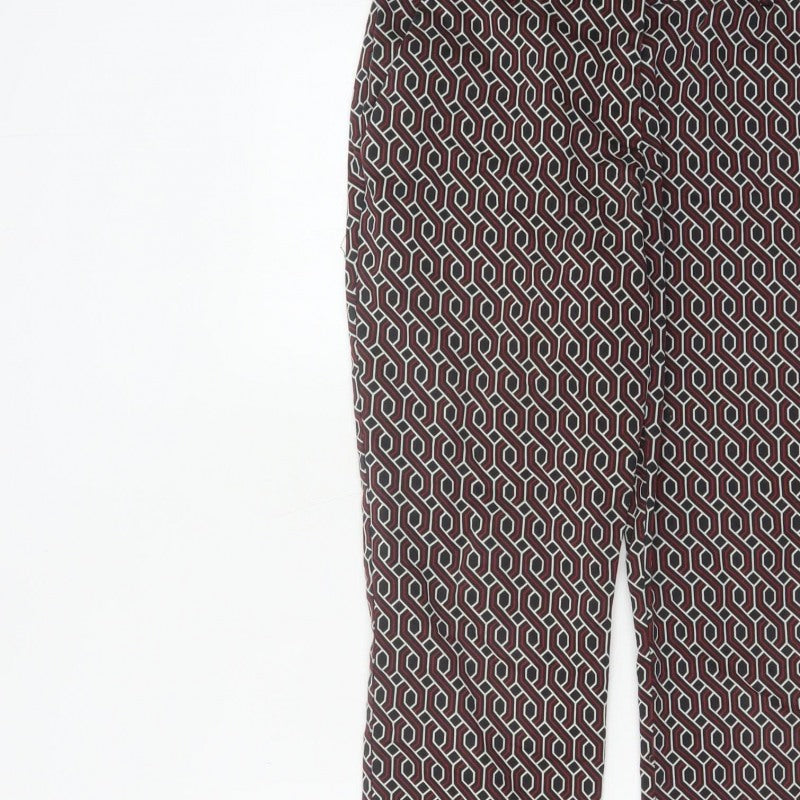 GP & J Baker x H&M Women Multicoloured UK 10 Geometric Trousers