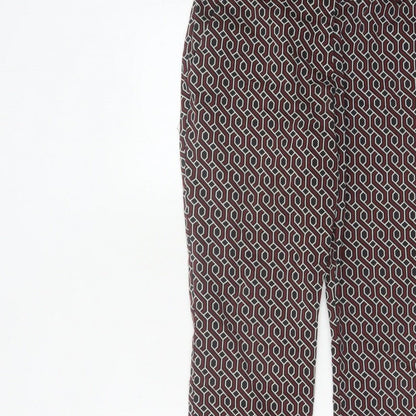GP & J Baker x H&M Women Multicoloured UK 10 Geometric Trousers