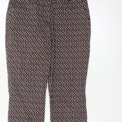 GP & J Baker x H&M Women Multicoloured UK 10 Geometric Trousers