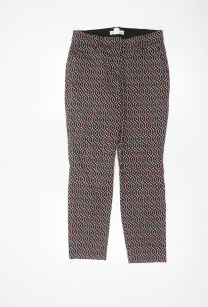 GP & J Baker x H&M Women Multicoloured UK 10 Geometric Trousers