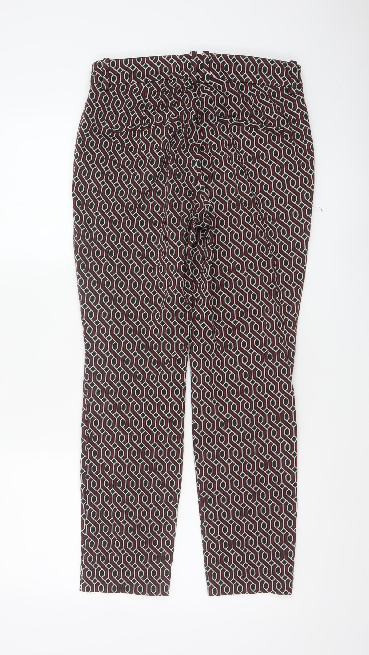 GP & J Baker x H&M Women Multicoloured UK 10 Geometric Trousers