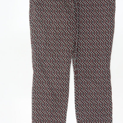 GP & J Baker x H&M Women Multicoloured UK 10 Geometric Trousers
