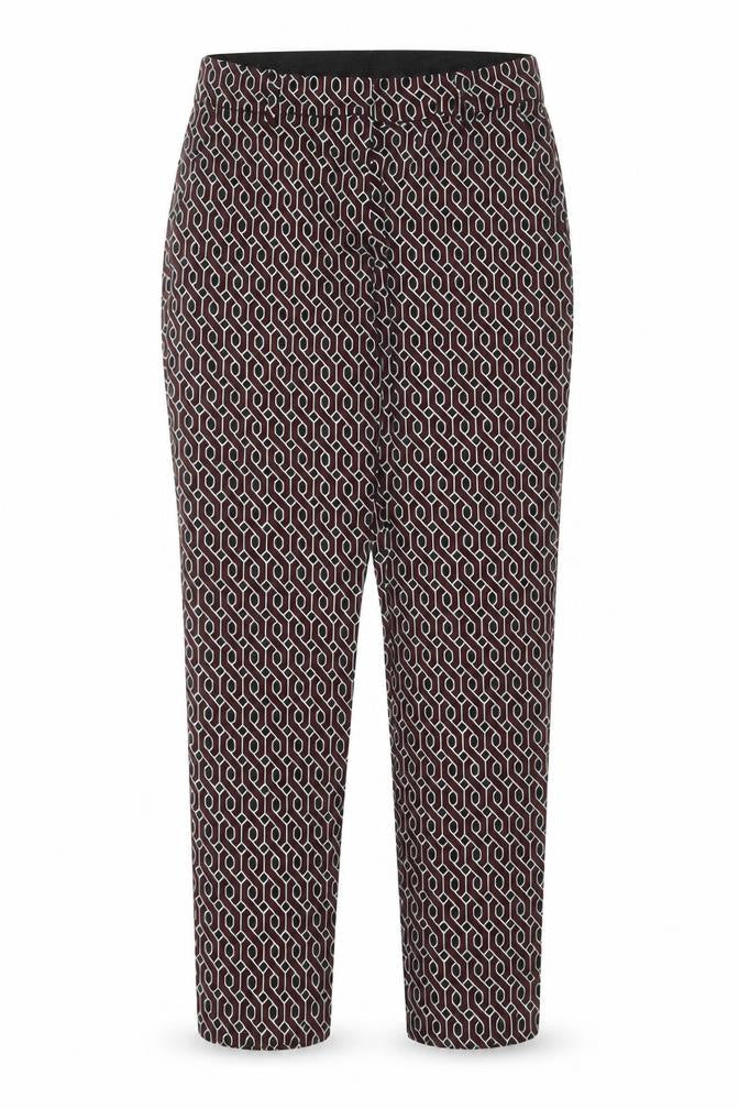 GP & J Baker x H&M Women Multicoloured UK 10 Geometric Trousers