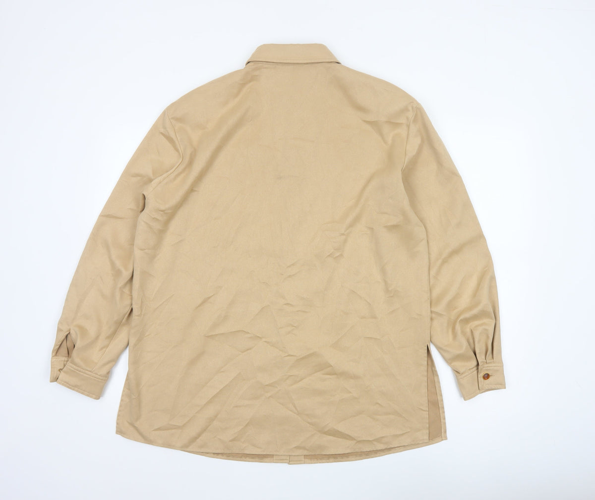 Gerry Weber Women’s Beige UK 12 Long Sleeve Collared Tunic Shirt