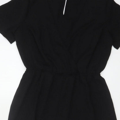 ASOS Design Curve Women’s Black UK 16 Wide-Leg Jumpsuit