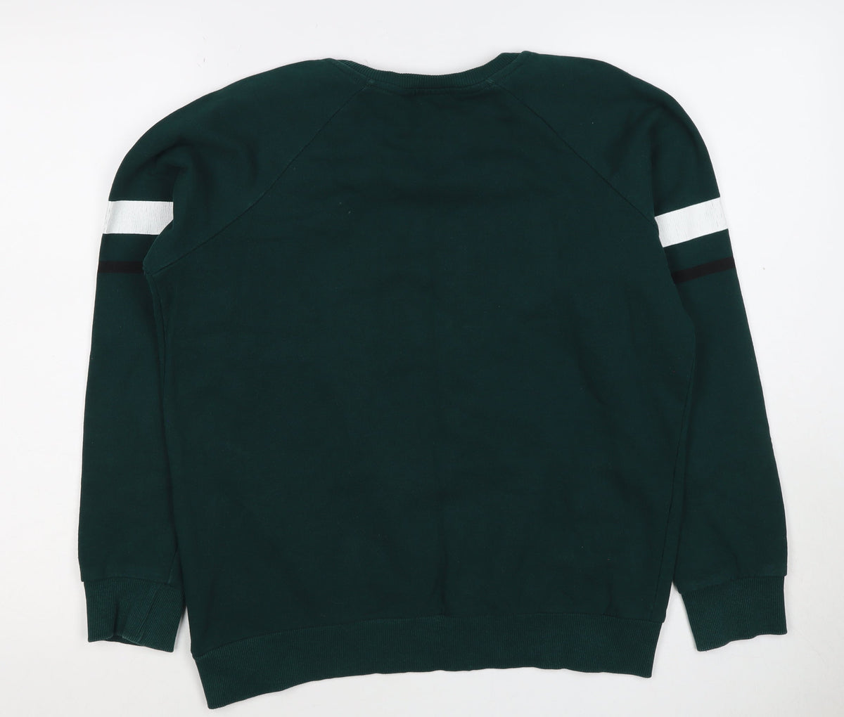 Harry Potter Women’s Green M Pullover Sweatshirt Hogwarts Graphic