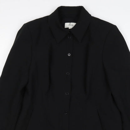 Marks and Spencer Women’s Black Size 16 Single-Breasted Suit Jacket