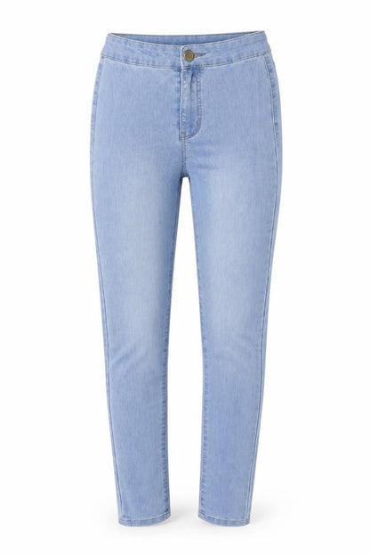 Boohoo Blue Women’s UK 6 Light Wash Skinny Stretch Jeans
