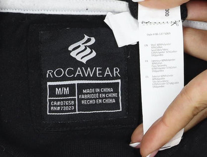 Rocawear Men’s Black M Racing Graphic Print Pullover Sweatshirt