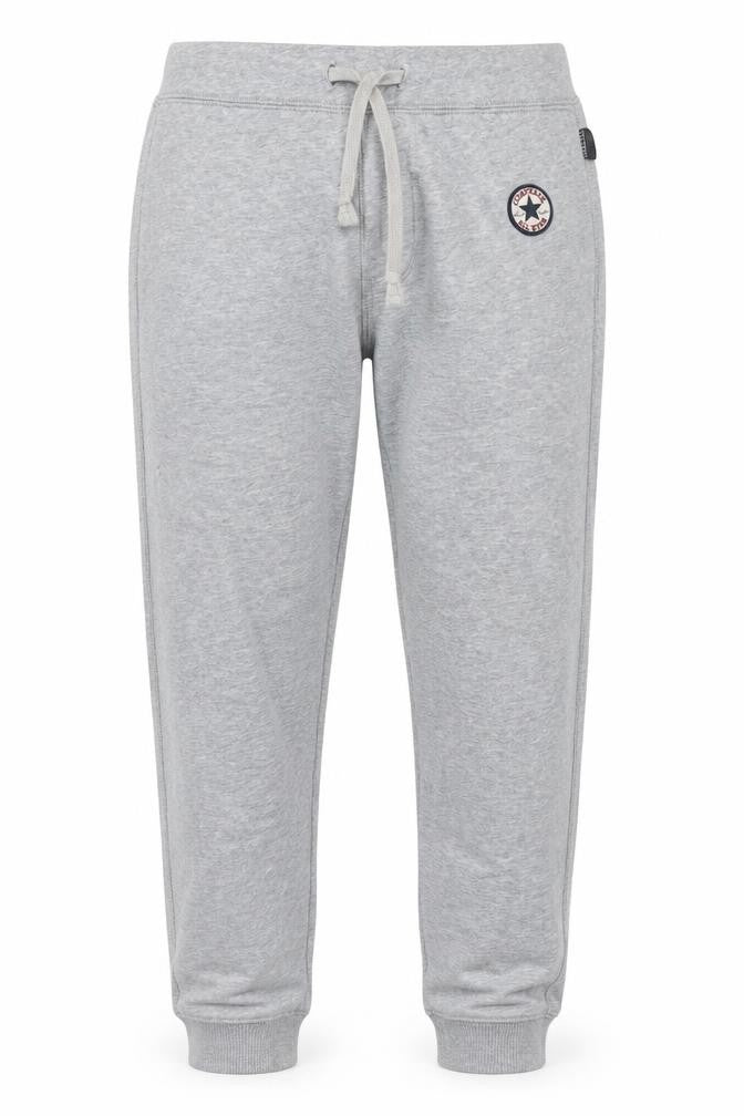Converse Women Grey M All Star Logo Jogger Sweatpants Drawstring