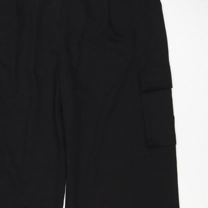 COS Women’s Black UK 18 Wide-Leg Tailored Trousers
