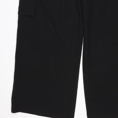 COS Women’s Black UK 18 Wide-Leg Tailored Trousers