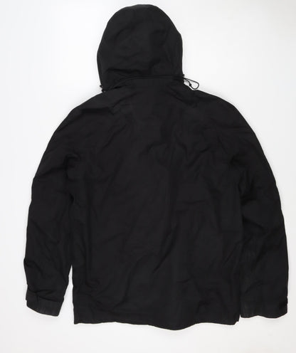 Ajuacho Men’s Black M Hooded Waterproof Insulated Ski Parka Jacket