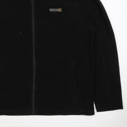 Regatta Men’s Black XL Full Zip Fleece Jacket Outdoor Walking