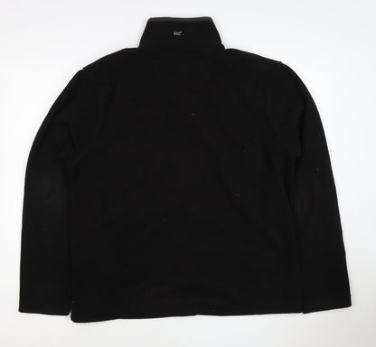 Regatta Men’s Black XL Full Zip Fleece Jacket Outdoor Walking