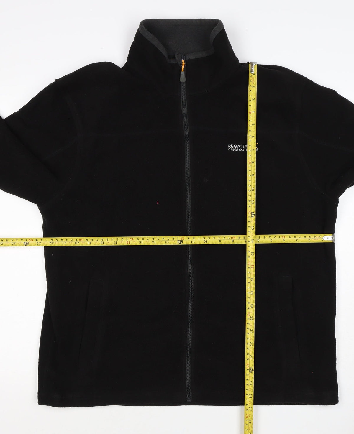Regatta Men’s Black XL Full Zip Fleece Jacket Outdoor Walking