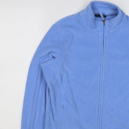Marks and Spencer Women’s Blue Size 18 Fleece Full Zip Jacket