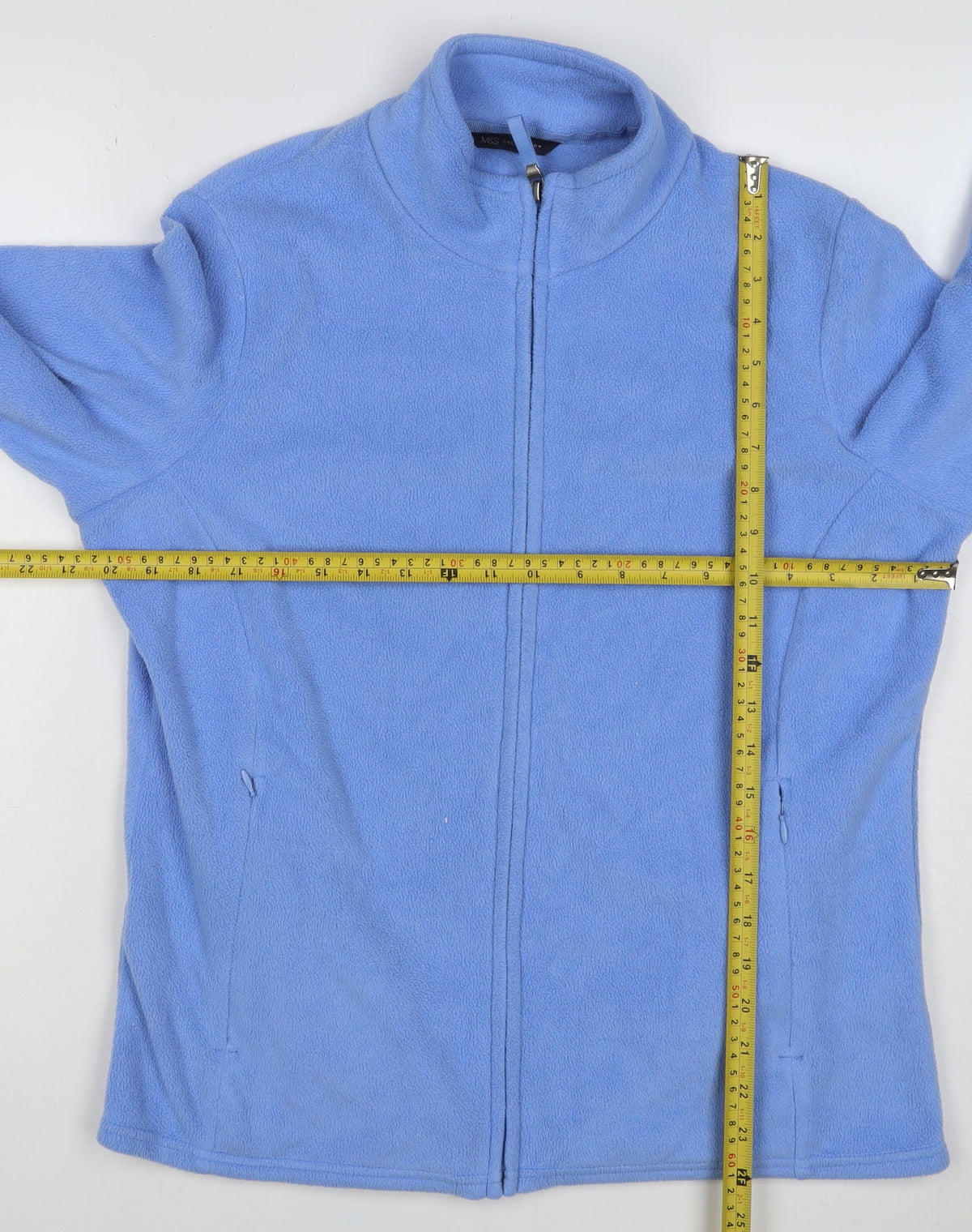 Marks and Spencer Women’s Blue Size 18 Fleece Full Zip Jacket