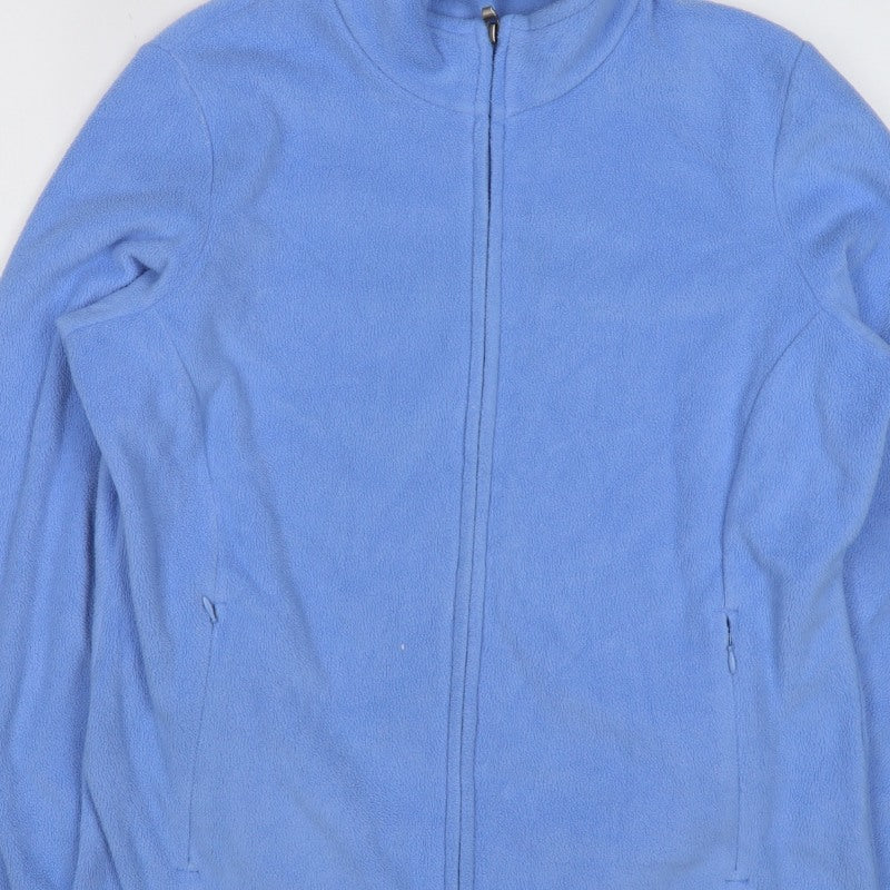 Marks and Spencer Women’s Blue Size 18 Fleece Full Zip Jacket