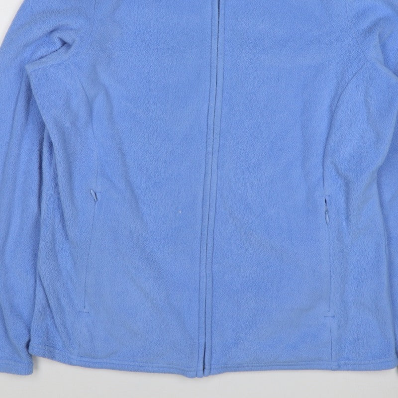 Marks and Spencer Women’s Blue Size 18 Fleece Full Zip Jacket