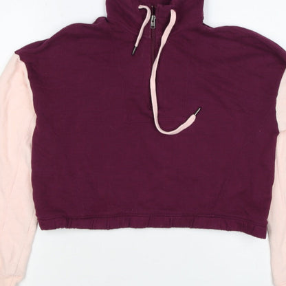 Hollister Women’s S Multicoloured Pullover 1/2 Zip Sweatshirt
