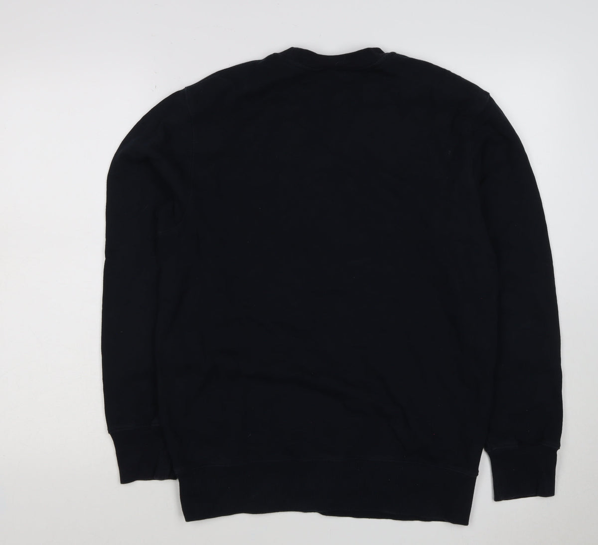 H&M Men’s Black S ATL-PAC Atlantic Pacific Graphic Crew Sweatshirt