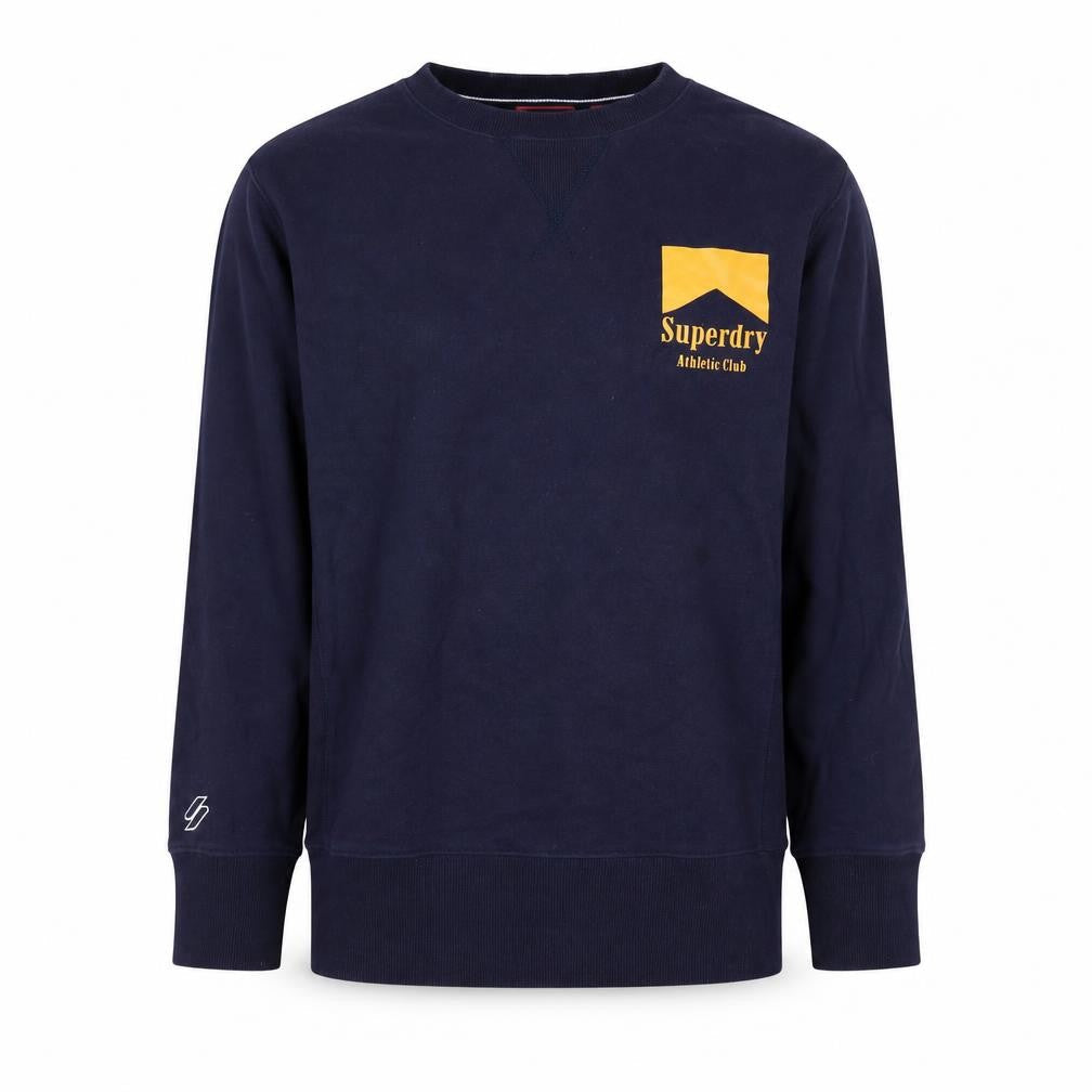 Superdry Men’s Blue S Pullover Sweatshirt London Athletic Club Logo