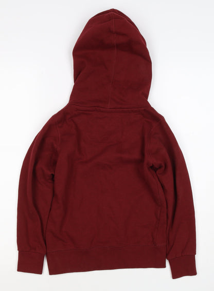 Petrol Industries Boys Red 7-8 Years Pullover Hoodie Graphic Logo