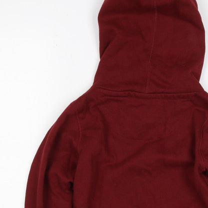 Petrol Industries Boys Red 7-8 Years Pullover Hoodie Graphic Logo