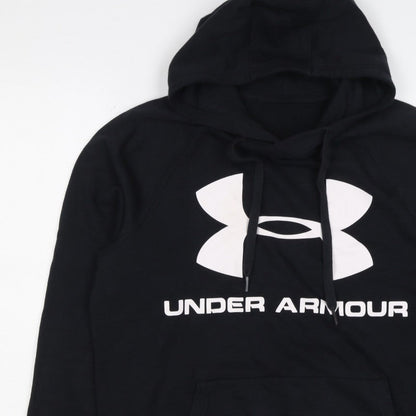 Under Armour Men’s Black M Pullover Hoodie Logo Graphic Sports