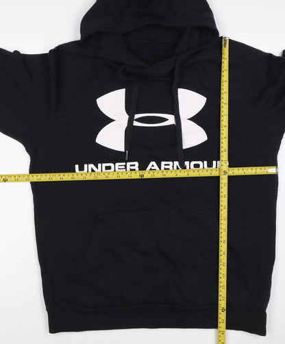 Under Armour Men’s Black M Pullover Hoodie Logo Graphic Sports