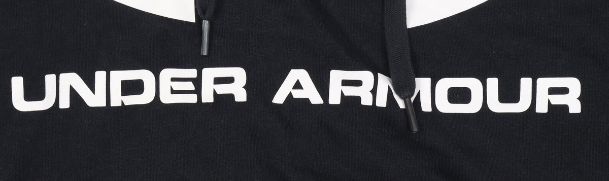 Under Armour Men’s Black M Pullover Hoodie Logo Graphic Sports
