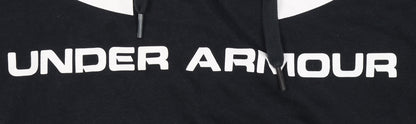 Under Armour Men’s Black M Pullover Hoodie Logo Graphic Sports