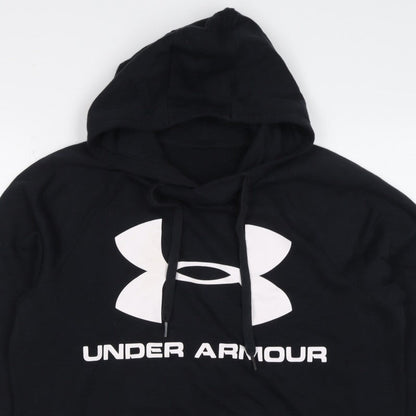 Under Armour Men’s Black M Pullover Hoodie Logo Graphic Sports